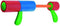 Waterpistool/waterpistolen van foam 30 cm met handvat