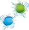 Waterspeelgoed splash ballen - 15 stuks - herbruikbare waterballonen - zomer speelgoed