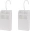 Waterverdamper voor aan Radiator kunststof incl. haakje kleur wit set 2 stuks