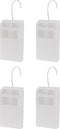Waterverdamper voor aan Radiator kunststof incl. haakje kleur wit set 4 stuks