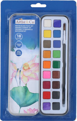 Waterverf Set, 19dlg.