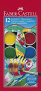 Waterverfdoos FC 12 kleuren