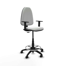 Piqueras y Crespo B1D01RP - Bureaustoel - Hoogteverstelbaar met armleuning - Wit