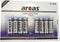 Batterijen R6 AA penlite Arcas 8 stuks