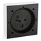Wekker Plastic (6,5 x 16,5 x 16,5 cm) Kleur Wit