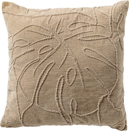Dutch Decor MAY - Sierkussen 45x45 cm Pumice Stone - beige - Inclusief binnenkussen