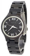 Wave Hawaii Horloge Citizen Miyota Dames 3,5 Cm Hout Zwart