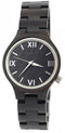 Wave Hawaii Horloge Citizen Miyota Dames 3,5 Cm Hout Zwart