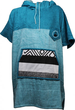 Wave Hawaii Poncho Air Unisex Blauw Maat M