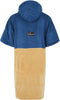 Wave Hawaii Poncho Flow Heren Blauw/beige Maat L