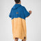 Wave Hawaii Poncho Flow Heren Blauw/beige Maat L