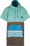 Wave Hawaii Poncho Unisex Groen/bruin Maat M
