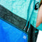 Wave Hawaii Poncho Unisex Groen/bruin Maat M