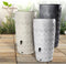 Wave - Regenton - 2 in 1 - 240 liter - Wit - Bewatering - Tuin - Tuinieren - Waterton - Ingebouwde Plantenbak