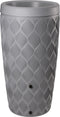 Wave - Regenton - 2-in-1 - 240 liter - Zilver - Ingebouwde Plantenbak - Water Opvang
