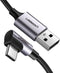 Ugreen 50942 - USB-kabel - USB A naar USB Type C 2m 3A - Zwart