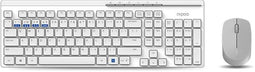 Rapoo 8100M - Draadloze toetsenbord en muis combo - Multimodus verbinding - Wit
