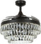 Beacon Fanaway Veil Indoor Plafondventilator 122CM Zwart (incl. verlichting) 212922