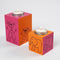 Waxinelichthouder Creotime hout 6x6x6cm
