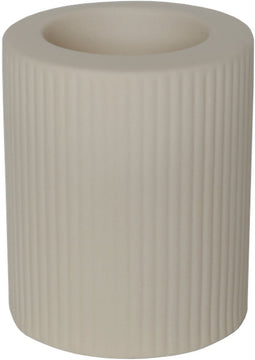 Waxinelichthouder Jula beige