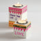 Waxinelichthouder Mdf 7 X 7 X 10 Cm Bruin Per Stuk