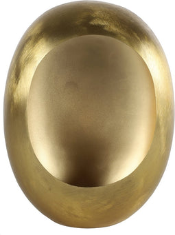 Waxinelichthouder Pim XL - theelichthouder goud Modern L13,5B25H34,5CM