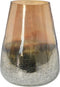 Waxinelichtjeshouder van glas - Champagne - 13 cm