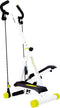 Wayflex Folding Stepper, Opvouwbaar Stepapparaat – Vouwstepper - Stepapparaten - Stepper met handvaten - Crosstrainer met Weerstandsbanden