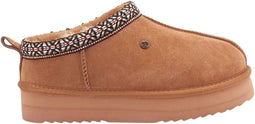 Warmbat Kynuna - Plateau Suede Tape - Cognac - Maat 39