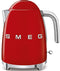 Smeg KLF03RDEU - Waterkoker - 1,7L 2400W - Rood