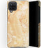 Selencia Hoesje Geschikt voor Samsung Galaxy A12 Hoesje - Selencia Maya Fashion Backcover - geel