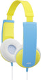 JVC HA-KD5 - On-ear kinder koptelefoon - Gehoorbescherming - Geel/Blauw