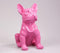 Franse Bulldog 37 cm fuchsia