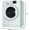 Bauknecht WT Eco Plus 86 43 N - Was-droogcombinatie - 8 kg wassen 6 kg drogen - Wit