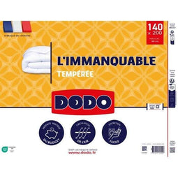 DODO - 250G/m² gematigd dekbed - HET ONMISBARE - 140 x 200 cm - Wit