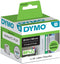 DYMO® LW - Kleine LAF-labels - 38 x 190 mm - Zelfklevend Wit (110 stuks)