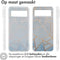 imoshion Hoesje Geschikt voor Google Pixel 8 Hoesje Siliconen - imoshion Design hoesje - Meerkleurig / Blue Graphic