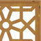 vidaXL - Wanddecoratie - tuin - Moors - ontwerp - 105x55 - cm - cortenstaal