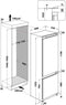 Bauknecht B70 410 2 - Inbouw koelvriescombinatie - 400 L - Wit
