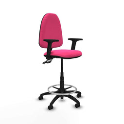 Piqueras y Crespo B2D01RF - Bureaustoel - Hoogteverstelbaar met armleuning - Roze