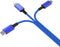Smrter USB-laadkabel USB 2.0 USB-A stekker, USB-C stekker, Apple Lightning stekker, USB-micro-B stekker 1.20 m Blauw SM