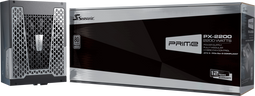 Seasonic Prime PX-2200 - ATX Voeding - 2200 W 80 Plus Platinum - Zwart