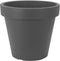 Relaxwonen - Bloempot - ⌀30cm - Antraciet - Rond - Plantenbak
