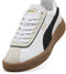 PUMA Club Klassika - Dames Sneakers - SOFTFOAM+ - PUMA White-PUMA Black-Warm White