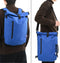 vidaXL - Fietstas - voor - Pannier - Rek - 20 - L - Blauw - 31x13x58 - cm