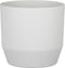 Mica Decorations Nola Bloempot - 19x19x18 cm - Keramiek - Lichtgrijs