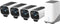Eufy EufyCam S3 Pro - Beveiligingscamera 4K - AI Bewegingdetectie - (4-pack)