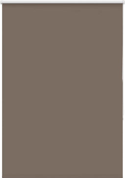 vidaXL - Rolgordijn - verduisterend - koffie - 115x150 - cm - stofbreedte - 110,7 - cm