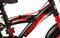 Volare Thombike - Kinderfiets - 12 inch - Twee handremmen - Zwart Rood