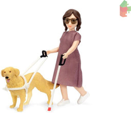 Lundby Set - Speelfiguur Vrouw Met Hulphond
